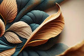 Hand-drawn printing wallpaper for modern and creative interiors